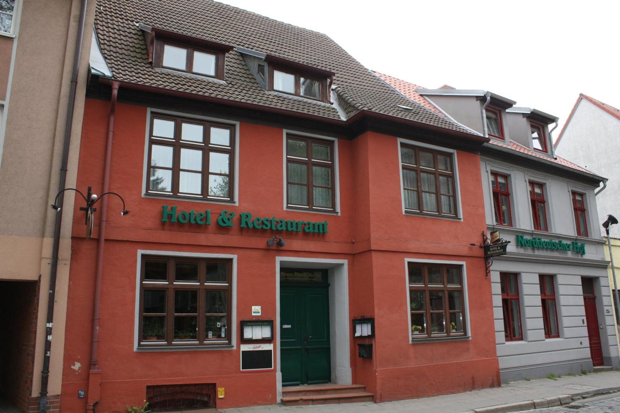 Norddeutscher Hof Stralsund Exterior foto